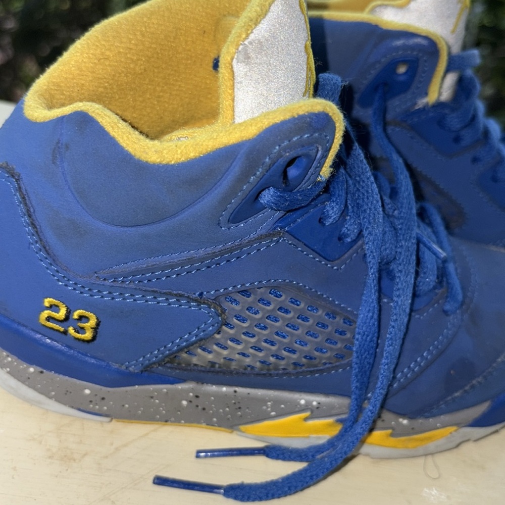 Temp hold! Nike Air Jordan 12 Royal blue ( Rare color)!!! Toddler Td Size 12C - Picture 8 of 10